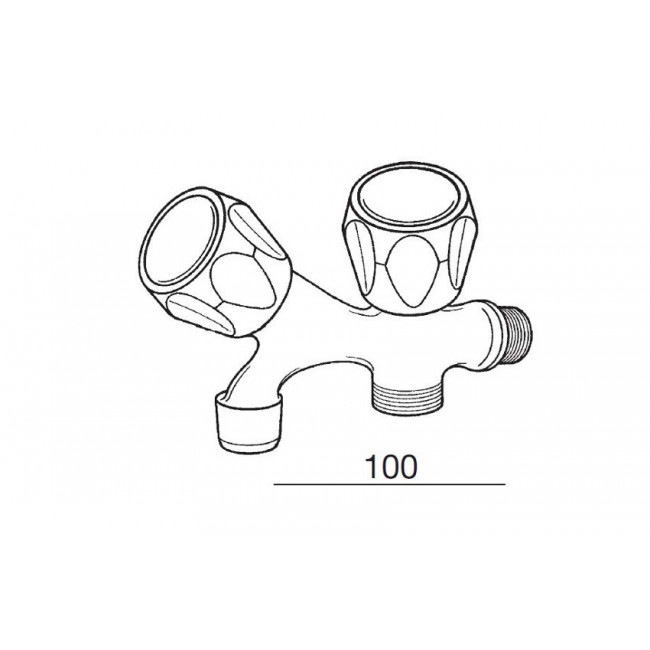 GALINDO - ELIPSE AIXETA 1/2"-3/4" RENTADORA DOBLE CROMAT view 3