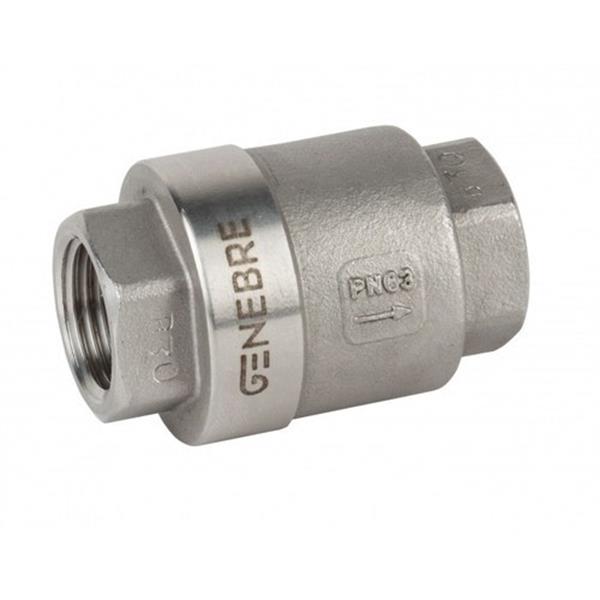 GENEBRE - VALVULA RETENCIO DISC 1/2" INOX PN63