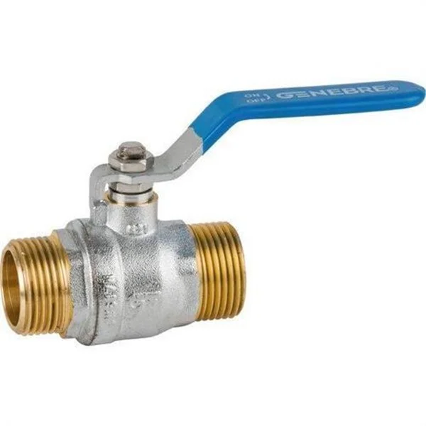 GENEBRE - VÁLVULA DE BOLA MM 3/4" PALANCA PN25 AZUL