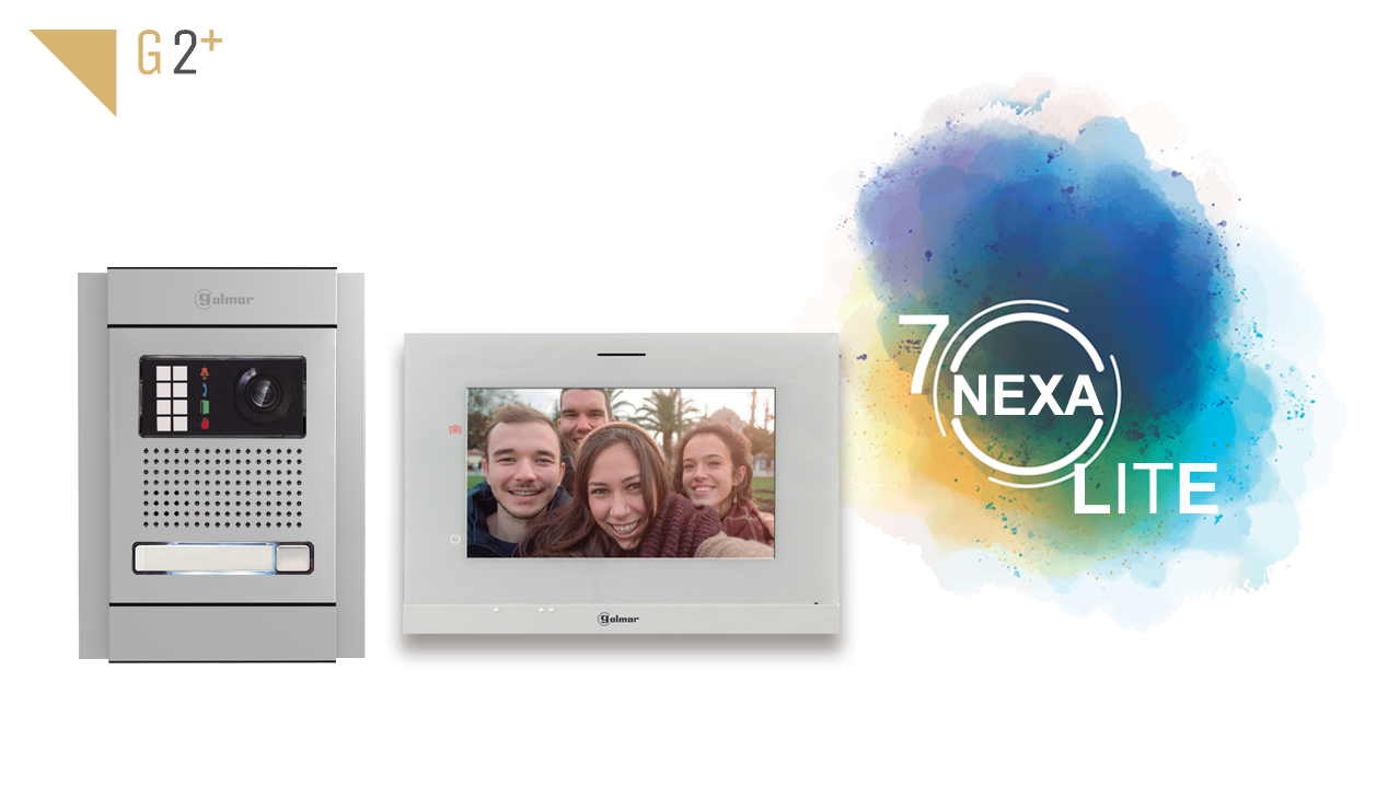 GOLMAR - NEXA/ART 7 LITE KIT VIDEO 1 VIVIENDA COLOR