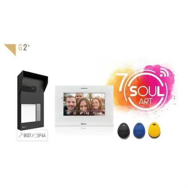 GOLMAR - SOUL S5110/ART 7W KIT VIDEO 1 VIVENDA WIFI