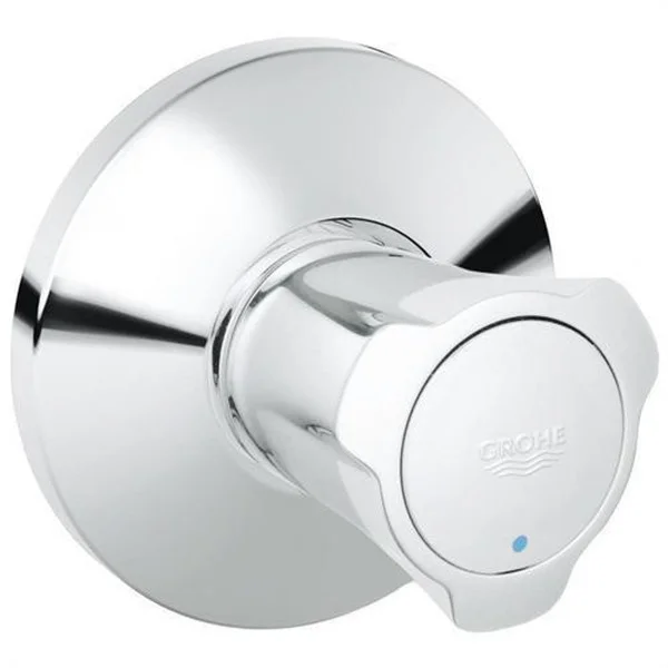GROHE - COSTA-L LLAVE DE PASO PARTE EXTERIOR INDICADOR AZUL CROMADO