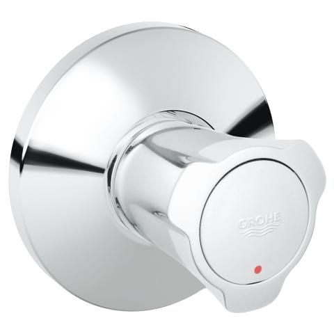 GROHE - COSTA-L CLAU DE PAS PART EXTERIOR INDICADOR VERMELL CROMAT