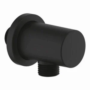 GROHE - RAINSHOWER CODO SALIDA 1/2" REDONDO NEW NEGRO MATE