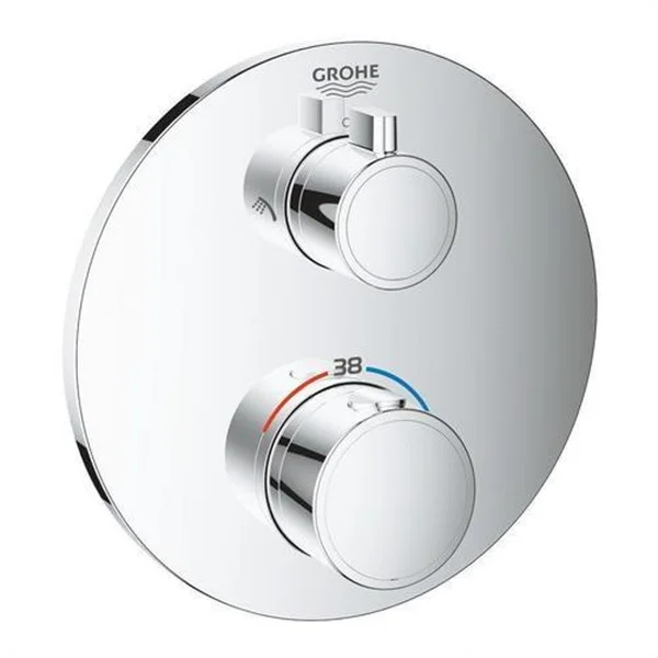 GROHE - TERMOSTATO DUCHA GROHTHERM REDONDO DE 2 VIAS CON AQUADIMMER DUCHA/DUCHA