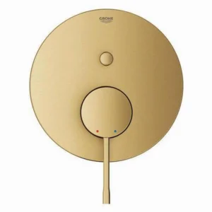 GROHE - MONOMANDO BAÑO/DUCHA EMPOTRADO ESSENCE PARTE EXTERIOR PRO 2 VIAS ORO CEPILLADO