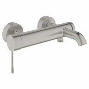 GROHE - MONOMANDO BAÑO/DUCHA VISTO 1/2" ESSENCE PRO SUPERSTEEL