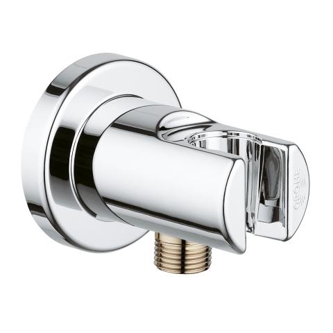 GROHE - RELEXA CODO SALIDA 1/2" C/SOPORTE CROMADO