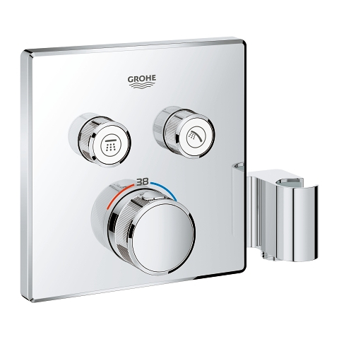 GROHE - TERMOSTATO SMARTCONTROL 2, CON SOPORTE / CODO CUADRADO