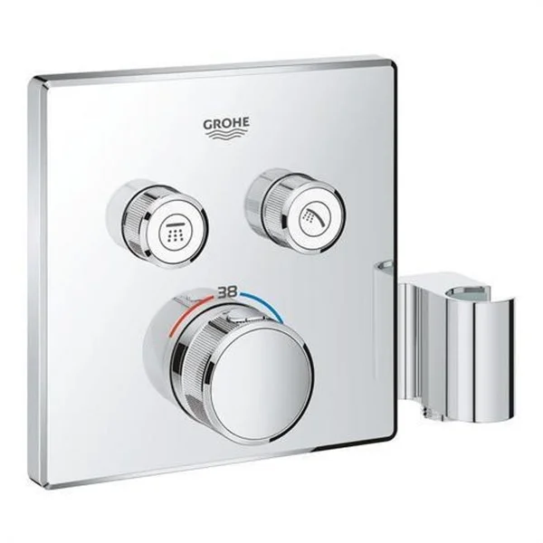 GROHE - TERMOSTAT SMARTCONTROL 2, CON SUPORT / CODO CUADRADO