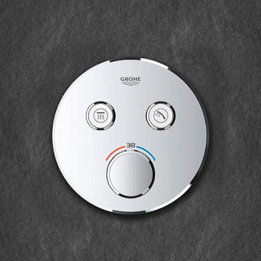 GROHE - SMARTCONTROL MESCLADOR ENCASTAR 2 CLAUS RODO CROMATS COS ENCASTAR view 2