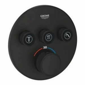 GROHE - TERMOSTAT SMARTCONTROL 3 CLAUS RODO NEGRE PHANTOM