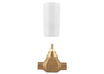GROHE - CUERPO EMPOTRAR LLAVE DE PASO SOLDAR 18MM LATON view 2