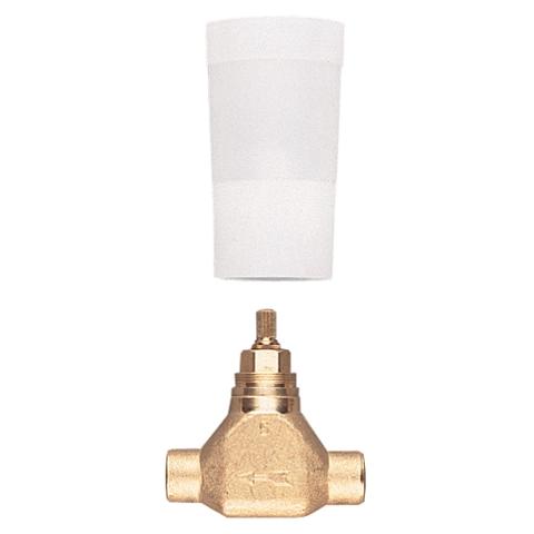 GROHE - CUERPO EMPOTRAR LLAVE DE PASO SOLDAR 22MM LATON