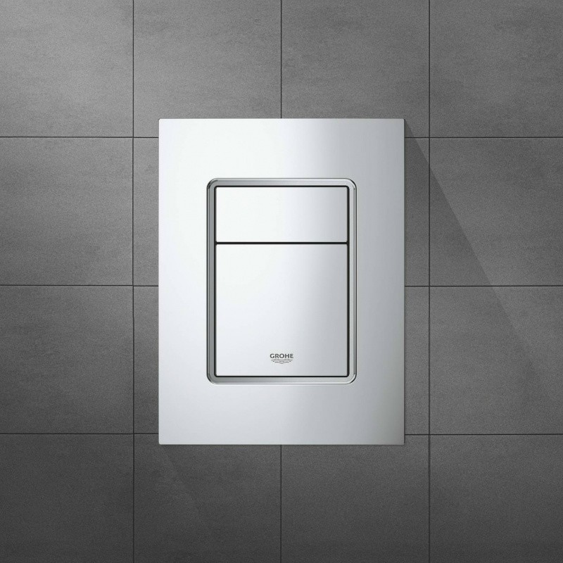 GROHE - PULSADOR LAVABO SKATE COSMOPOLITAN S ESCUDO DUAL FLUSH CROMO view 2