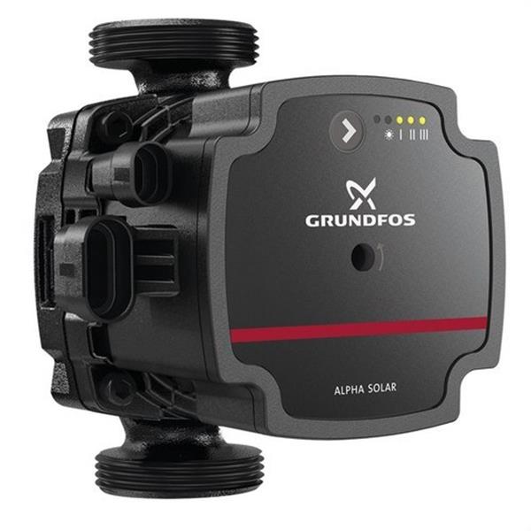 GRUNDFOS - ALPHA SOLAR 25-75 BOMBA SOLAR CIRCULADORA ELECTRONICA 130MM 1X230V G 1 1/2"