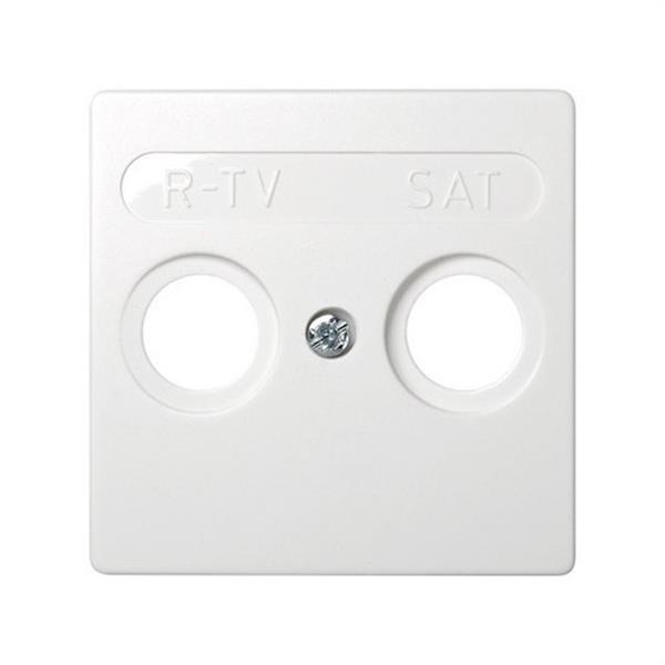 SIMON - SERIE 73 LOFT TAPA R-TV-SAT (BLANCO)