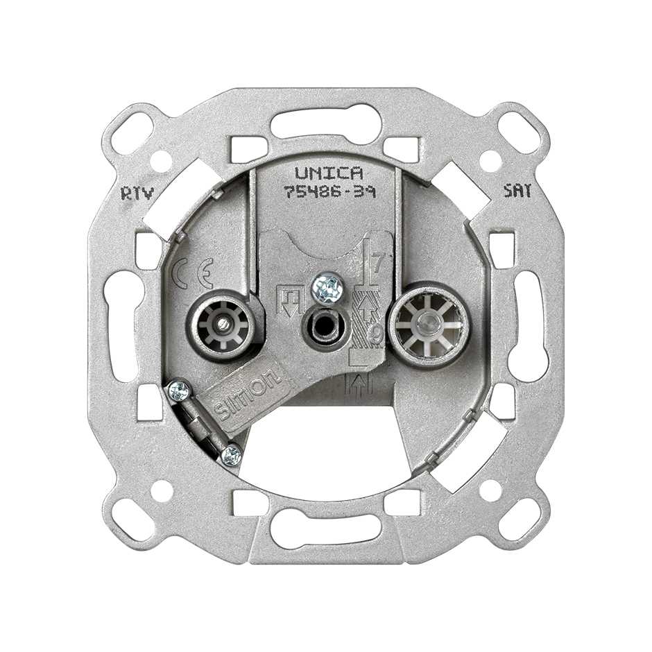 SIMON - SERIE 75 PRESA R-TV INDUCTIVA -UNICA-