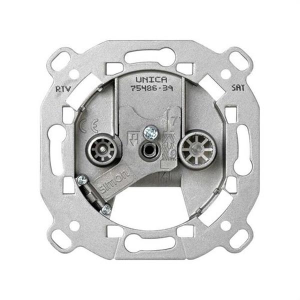 SIMON - SERIE 75 PRESA R-TV INDUCTIVA -INTERMEDIA-