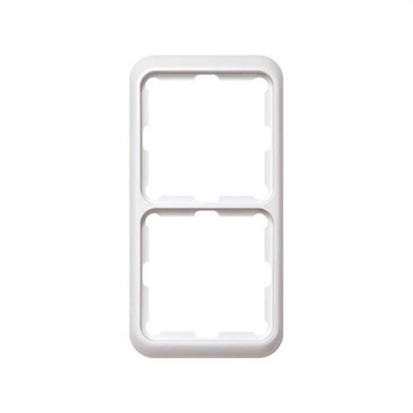 SIMON - SERIE 75 MARCO 2 ELEMENTOS BLANCO