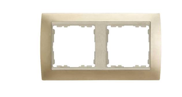SIMON - SERIE 82 MARC 2 ELEMENTS CAVA MAT/SOCOL CAVA