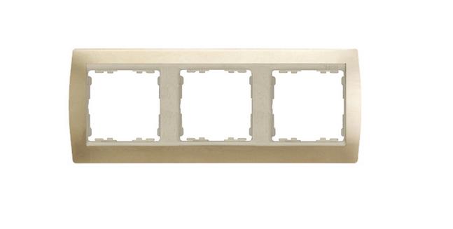 SIMON - SERIE 82 MARC 3 ELEMENTS CAVA MAT/SOCOL CAVA