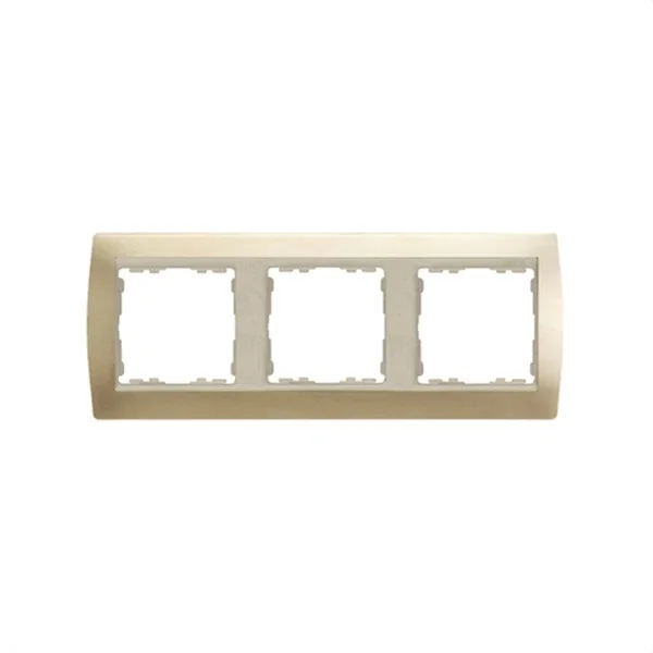 SIMON - SERIE 82 MARC 3 ELEMENTS CAVA MAT/SOCOL CAVA