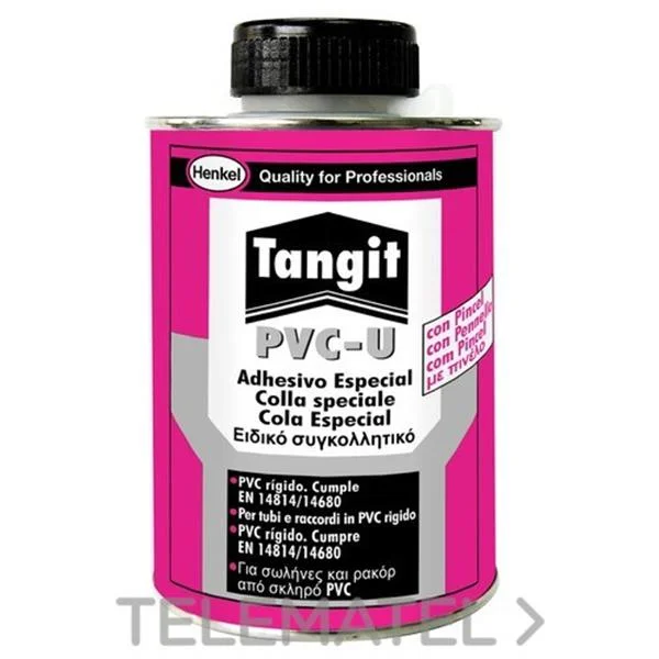 TANGIT - TANGIT ADHESIVO PVC 500GRS C/BROCHA GRIS