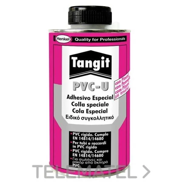 TANGIT - TANGIT ADHESIVO PVC 1KGS C/BROCHA GRIS