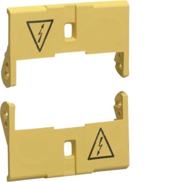 HAGER - TAPA CUBREBORNS PRECINTABLE PER A DIFERENCIAL 2 MODULS 25-63A