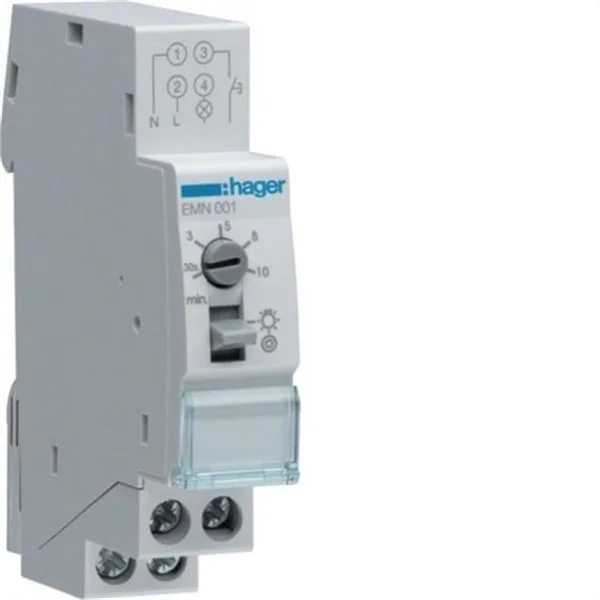 HAGER - MINUTER D'ESCALA 30S 16A 230V 50-60HZ