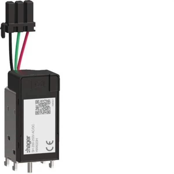 HAGER - BOBINA D'EMISSIO SH 200-250V AC/DC PER A INTERRUPTOR PW1600