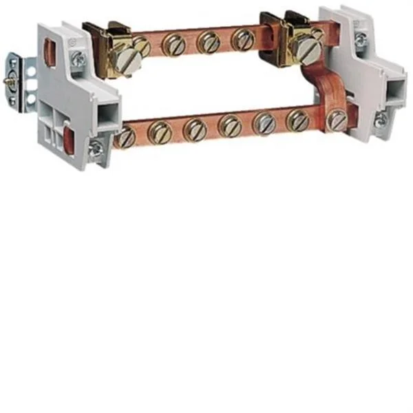 HAGER - CONNECTOR DE 2 PLETINES DE TERRA 12X6MM LONGITUD 250MM