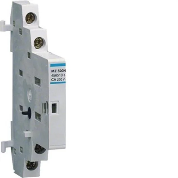 HAGER - CONTACTO AUXILIAR PARA GUARDAMOTORES 20A 1NA+1NC 400V