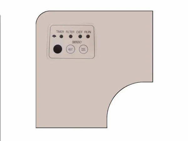 HITACHI - RECEPTOR DE INFRARROJOS PARA CASSETTE 4 VIAS 800X800 SERIE RCI-FSR(1) PC ALH3