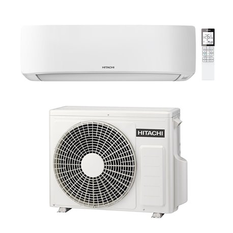 HITACHI - AIRHOME 400 23 CONJUNT SPLIT 2,5 KW A/MANDO INALAM.