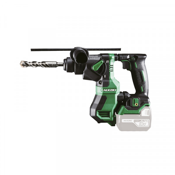 HIKOKI - MARTILLO PERFORADOR CON BATERÍA 18V BRUSHLESS RFC MALETÍN APILABLE
