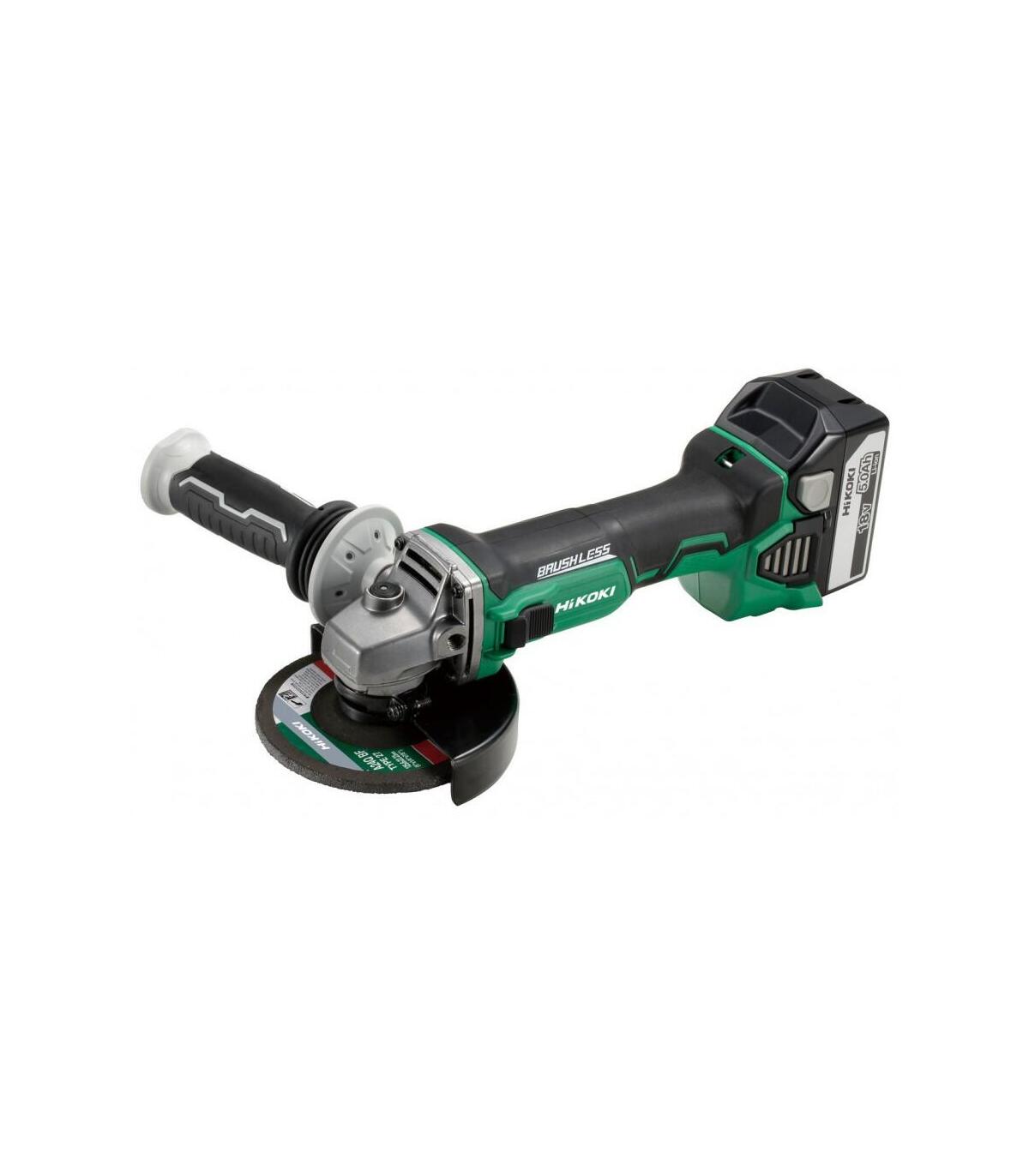 HIKOKI - MINI AMOLADORA A BATERIA 18V, D-125, 2,3KG BATERIA 5AH view 2