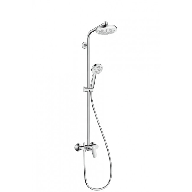 HANSGROHE - CROMETTA 160 CONJUNT SHOWERPIPE MND.BL/CR