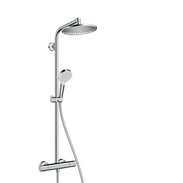 HANSGROHE - CROMETTA S 240 COLUMNA DUCHA TERMOSTÁTICA FIJO CROMADO