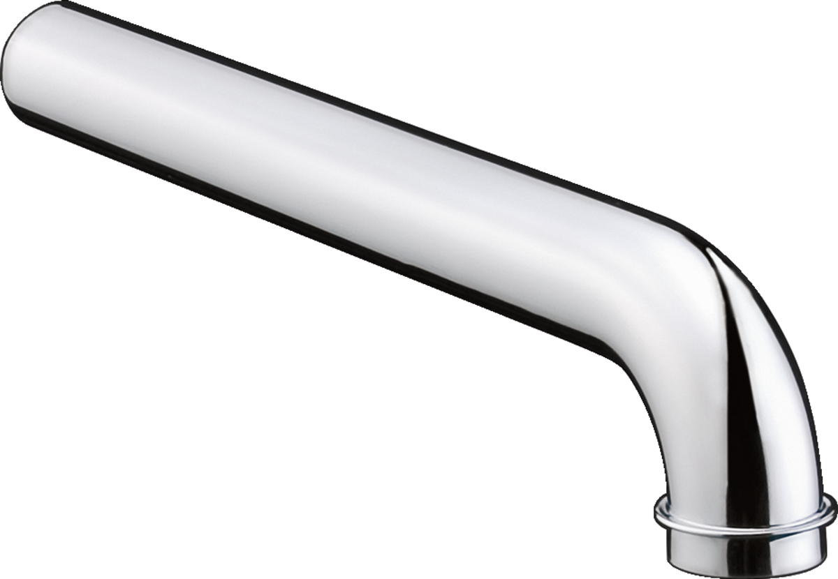 HANSGROHE - TUBO CURVO C/REBORDE 1.1/4" CR