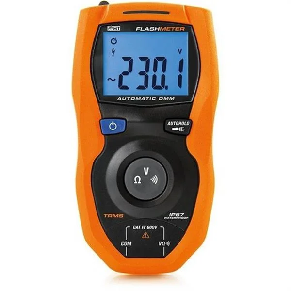 HT - MULTÍMETRO DIGITAL FLASHMB TOTALMENTE AUTOMÁTICO