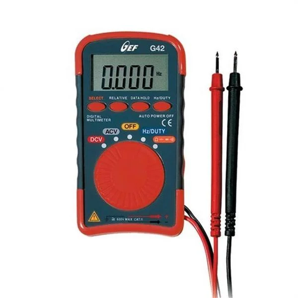 HT - MULTÍMETRO DIGITAL G42 COMPLETO DE BOLSILLO CATEGORÍA III