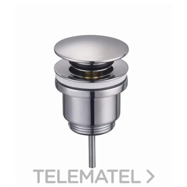 IDROSPANIA - VALVULA CLICK-CLACK D-63 LATON CROMADO