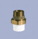 "CPVC - RACORD 3 PIEZAS MIXTE LLAUTO ASTM D2846 MACHO Ø40MMX1 1/2"""