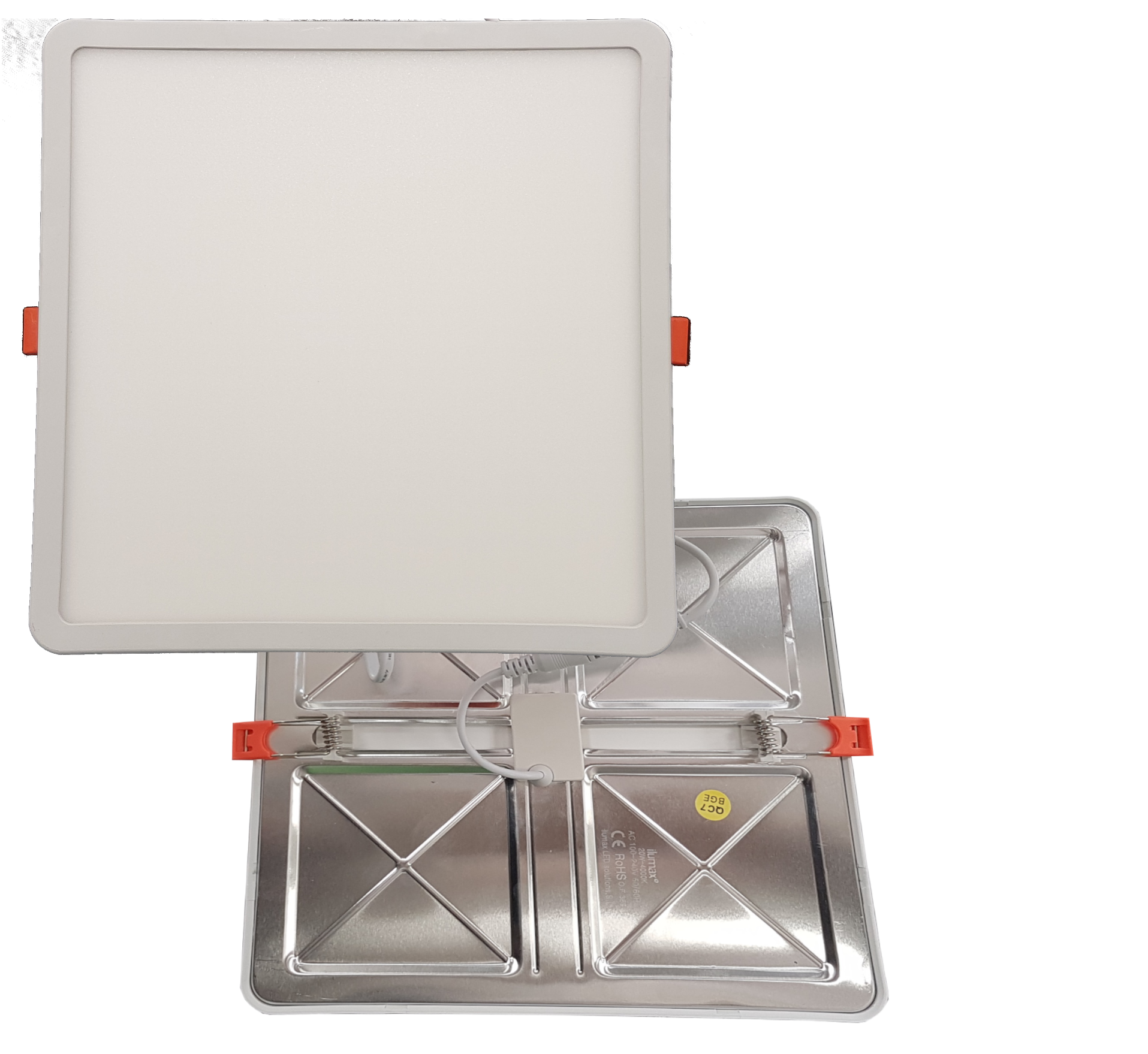 ILUMAX - DOWNLIGHT LED DIÁMETRO AJUSTABLE CUADRADO BLANCO 20W 4000K