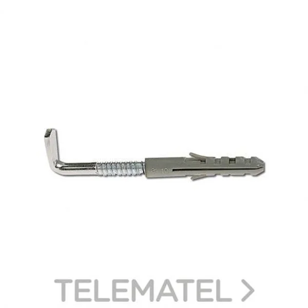 ISOFIX - LLAVE DE GANCHO PARA CALENTADOR 8X65 MM C/TACO NYLON (50 U)