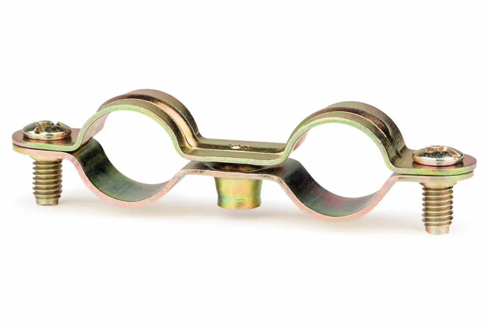 ISOFIX - ABRAZADERA DOBLE 22 MM M-6 (50 U)