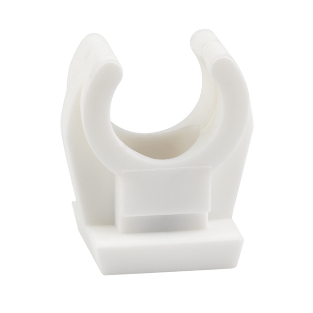ISOFIX - BIS PUSH-FIT CLIP SIMPLE 28 MM M-6 BLANC (100 U)
