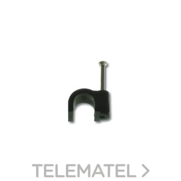ISOFIX - GRAPETA MANGUERA 8 MM NEGRE (100 U)